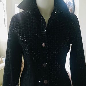 Bill Blass Sequin Blazer